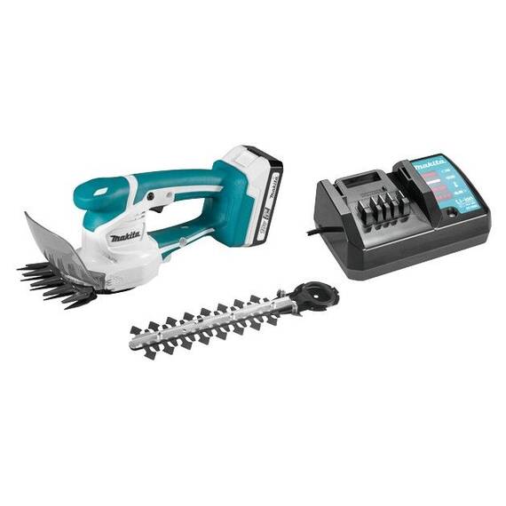 Foarfeca electrica pentru gard viu​​​​​​​, cu acumulator si incarcator, 1.5 Ah, 18 V, lama pentru tuns iarba, lama pentru tuns gard viu - 2- Roveli