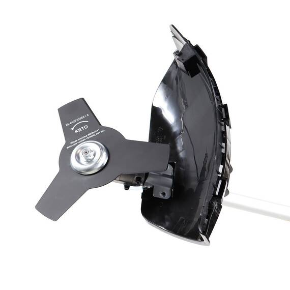 Motocoasa pe benzina, 2 timpi, putere de 1.6 CP, 1.2 kW, pornire manuala demaror cu recul, cutit pentru iarba, cap taietor cu fir, curea de umar - 6- Roveli