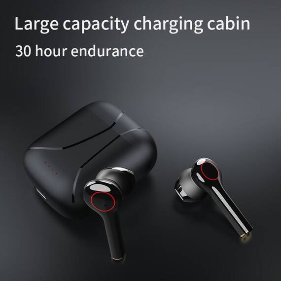 Casti Bluetooth Wireless DacEnergy©, touch control, rezistente la apa, microfon incorporat, culoare negru - 7- Roveli