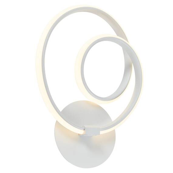 Aplica LED Smarter, structura din aluminiu, dispersorul din silicon alb opal, 12W, 768lm, design inovator - - Roveli