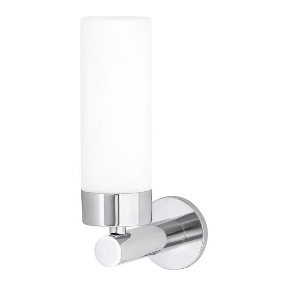 Aplica LED pentru baie Rabalux, structura cromata, un dispersor din sticla, 4W, 371 lumeni, IP44, crom - - Roveli