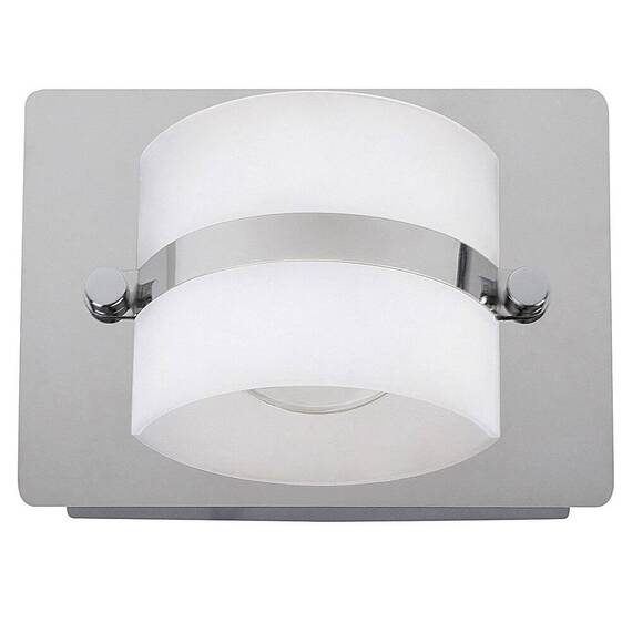 Aplica LED pentru baie Rabalux, structura cromata si un dispersor din plastic, 5W, IP44, 160 x 115 x 75 mm, alba - 2- Roveli