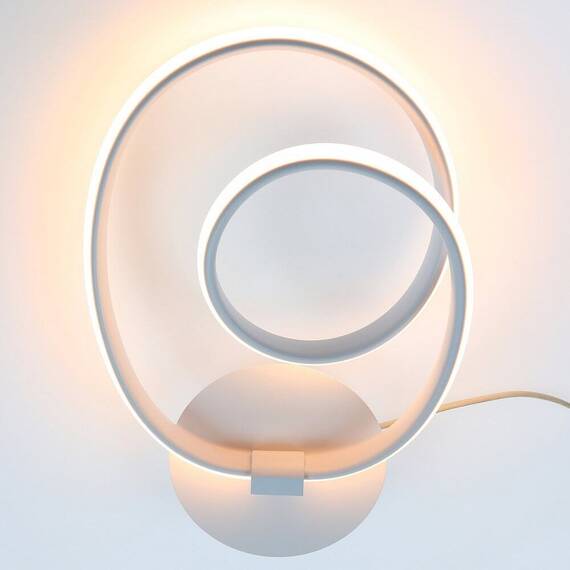 Aplica LED Smarter, structura din aluminiu, dispersorul din silicon alb opal, 12W, 768lm, design inovator - 3- Roveli