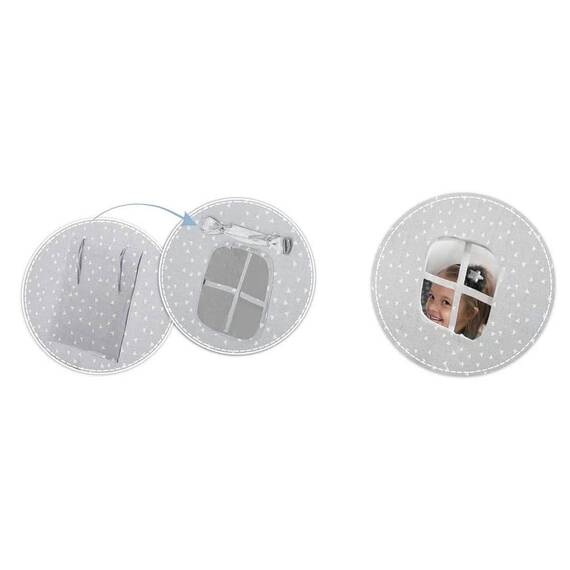 ​Cort de joaca pentru copii , cadru din lemn, forma de cort indian, 2 perne, un covor izolant gros, lampa Led, 116 x 107 x 110 cm, gri - 4- Roveli