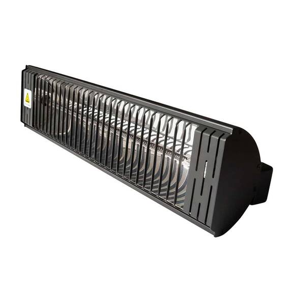 Incalzitor terasa electric, realizat din metal, cu fibre de carbon, 2500 W, infrarosu, 627 x 150 mm - 4- Roveli