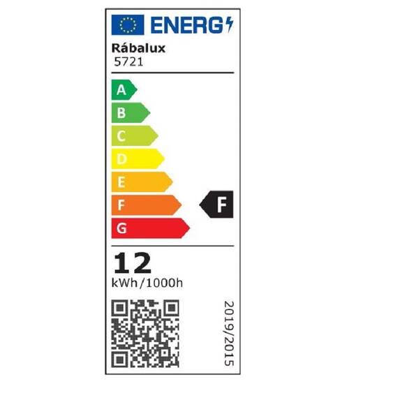 Aplica LED pentru baie Rabalux, un dispersor din plastic, 12W, IP44,  490 x 60 x 70 mm, bronz - 4- Roveli