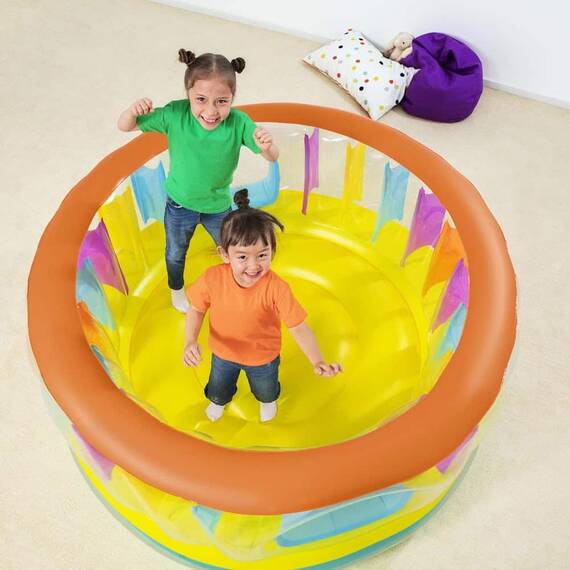 ​Centru de joaca pentru copii Bestway, confectionat din PVC, gonflabil, forma rotunda, bine echilibrat, 180 x 86 cm - 4- Roveli