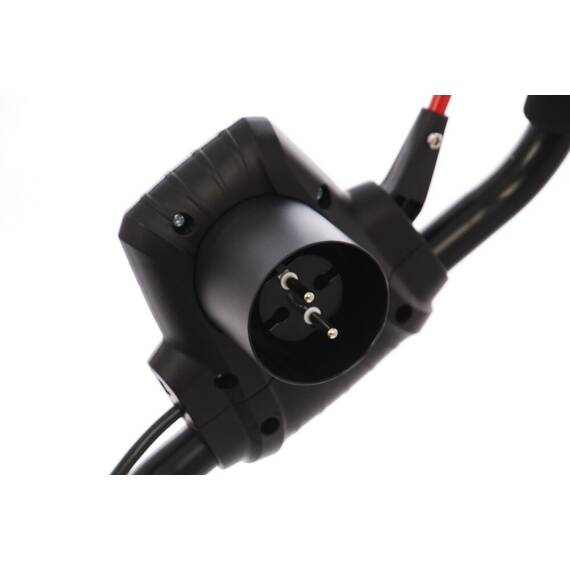 Masina de tuns iarba, electrica, motor puternic de 1600 W, maner central, 6 inaltimi de taiere cuprinse intre 2.5 si 7.5 cm, roti de deplasare, functia de maruntire iarba, 45 l - 4- Roveli