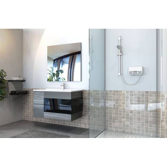 Instant apa calda Ariston, instalare single - point, electric, reglaj manual, presiunea maxima 8 bar, 5.5 kW, grad de protectie IP25, 183x290x114 mm - 3- Roveli