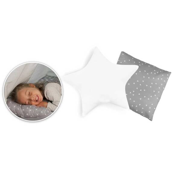 ​Cort de joaca pentru copii , cadru din lemn, forma de cort indian, 2 perne, un covor izolant gros, lampa Led, 116 x 107 x 110 cm, gri - 6- Roveli