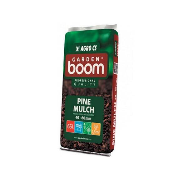 Scoarta decorativa pin Agro CS Garden Boom, fractiune de 40 - 60 mm, 65 L, aspect decorativ deosebit, maro - - Roveli