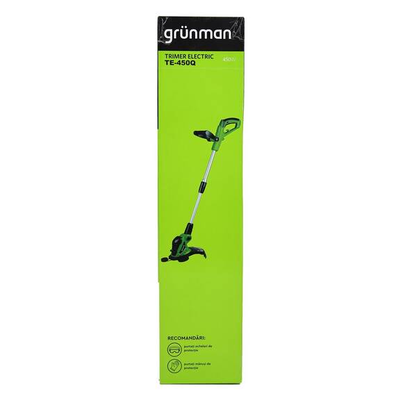 Trimmer electric, 450 W, diametru taiere 30 cm, turatia de 9600 rot/min, maner rotativ 180 grade, tija telescopica - 4- Roveli