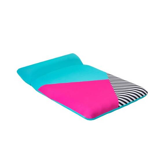 ​Saltea gonflabila, pentru plaja, confectionata din vinil, 1 persoana, greutate maxim 90 kg, 200 x 129 cm, multicolor - - Roveli