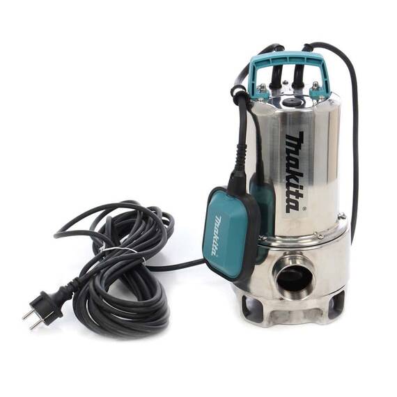 ​Pompa submersibila ape murdare Makita, carcasa inox, motor puternic 550W, debit maxim 10800 l/h, inaltimea maxima 7 m, turatie motor 2800 rot/min - 2- Roveli