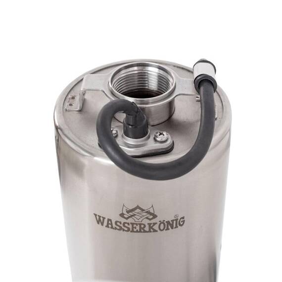 ​Pompa submersibila ape curate Wasserkonig, realizata din PPO si inox, inaltime maxima de refulare 50 m, puterea 1200 W, debit 6600 l/h, 565 x 175 x 220 mm - 2- Roveli