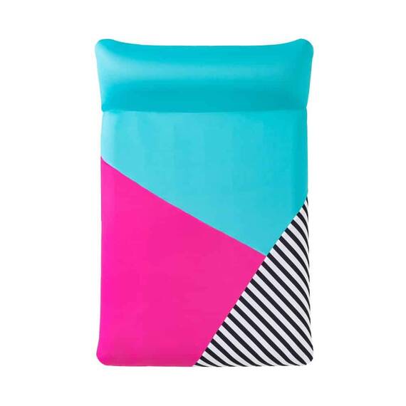 ​Saltea gonflabila, pentru plaja, confectionata din vinil, 1 persoana, greutate maxim 90 kg, 200 x 129 cm, multicolor - 2- Roveli