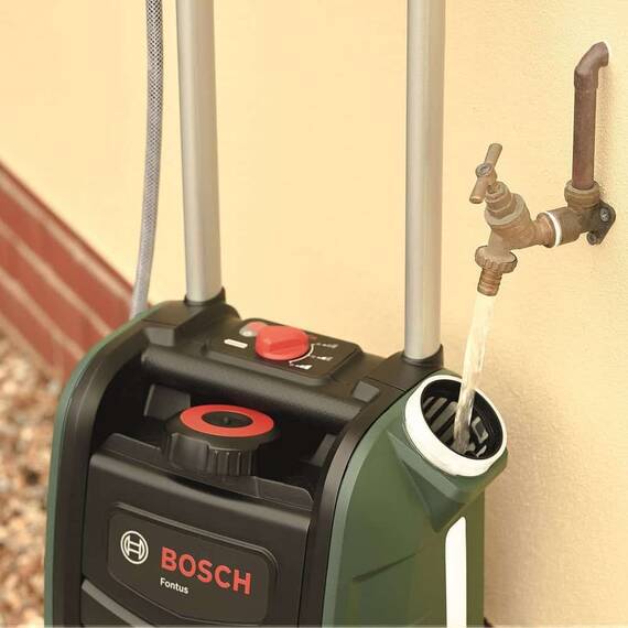 ​Aparat de spalat cu presiune Bosch, patru modele de stropit, presiune reglabila a apei, SmartBrush, 18V Li-Ion, cu rezervor 15 l, fara acumulator - 3- Roveli