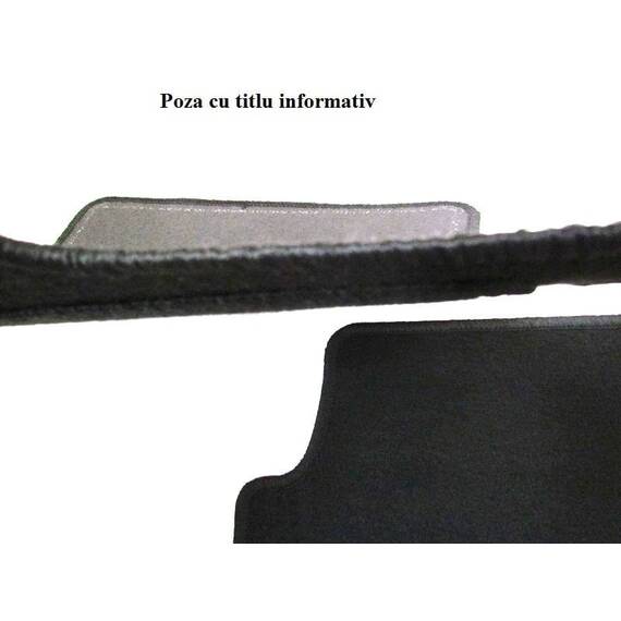 Set 4 covorase profesionale mocheta culoare negru dedicate CHEVROLET CRUZE dupa anul 2009 - - Roveli