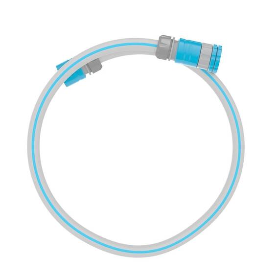 Set carucior si furtun gradina Cell Fast, furtun cu trei straturi, 20m, 12.5 mm, durabil si flexibi, un set de conexiune, un set cu duza reglabila - 4- Roveli