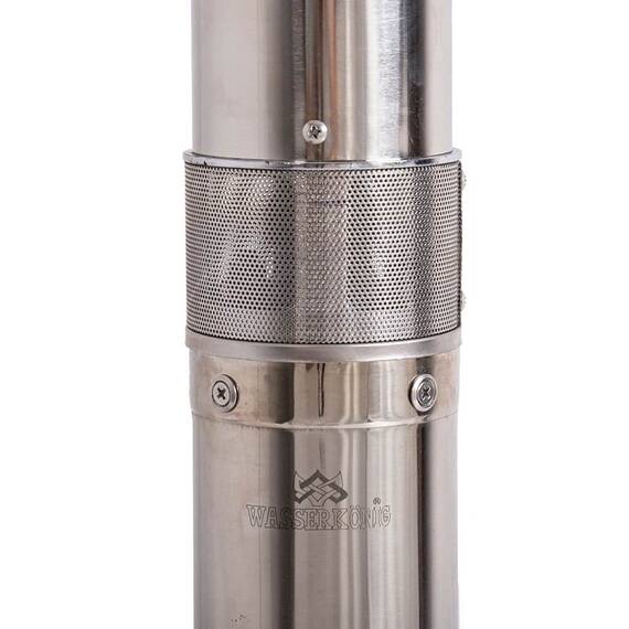 Pompa submersibila ape curate Wasserkonig, motor asincron cu 2 poli, carcasa motorului si axul pompei sunt realizate din inox, corpul de refulare din fonta, 50 l/min, 1400 W, inaltime maxima de refulare 110 m - 4- Roveli