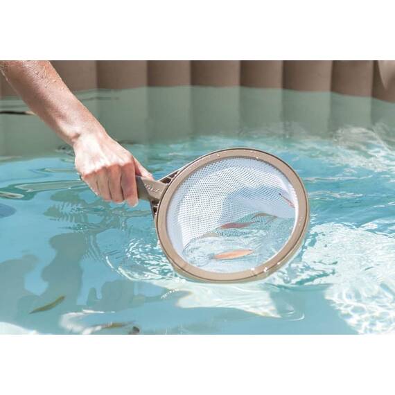​Kit pentru intretinere piscina Spa Intex, realizat din PVC, minciog, perie, burete - 4- Roveli