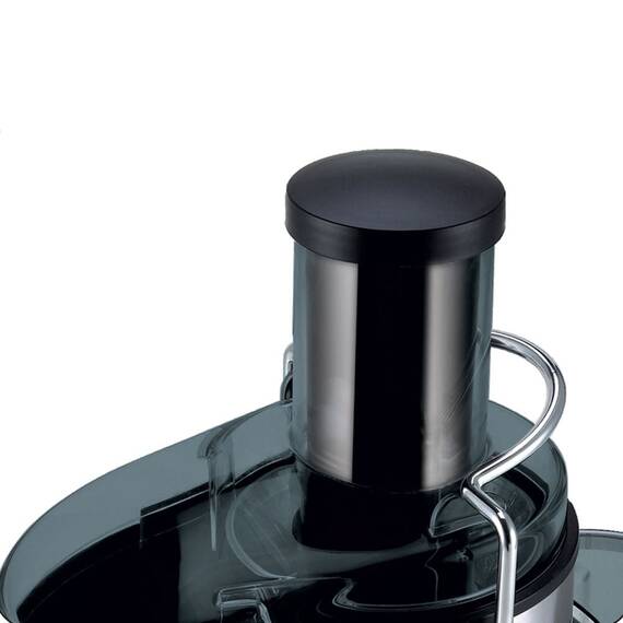 Storcator de fructe si legume Albatros, 1000 W, 2 trepte de viteza, recipient pulpa 1.6 l, recipient suc 0.75 l, sistem de siguranta, negru - 4- Roveli