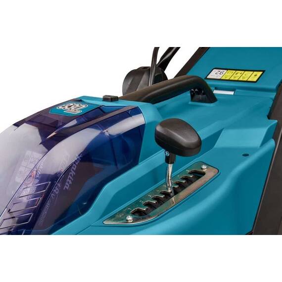 Masina de tuns gazon Makita, latime de taiere 33 cm, cu acumulator LXT, 18V, 4A si incarcator standard, sac de colectare 30 l - 5- Roveli
