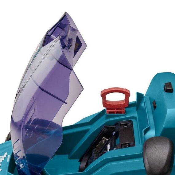 Masina de tuns gazon Makita, latime de taiere 33 cm, cu acumulator LXT, 18V, 4A si incarcator standard, sac de colectare 30 l - 8- Roveli