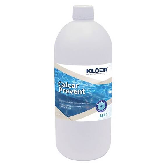 Calcar prevent Kloer, previne colmatarea sistemului de filtrare, lichid,1 litru - - Roveli