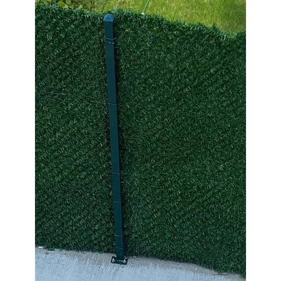 Plasa paravan imitatie gard viu DacEnergy©, rezistent la ploaie, soare, 2x10 m, verde - 5- Roveli