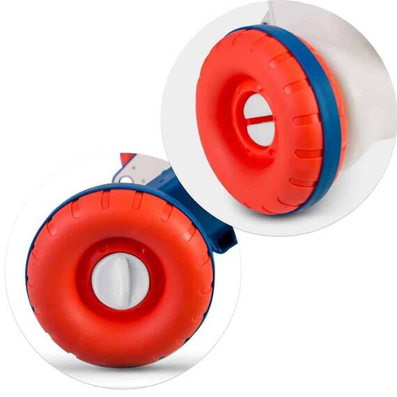 Antemergator 5 in 1 , solid si durabil, calaret, impingator, scuter, masa si tabla educationala, 44,5 × 37 × 51,5 cm - 9- Roveli