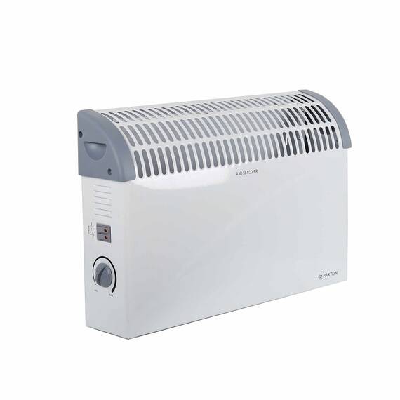 Convector electric, 3 trepte de putere 750 / 1250 / 2000 W, protectie supraincalzire, oprire automata, protectie supraincalzire, alb si negru - 2- Roveli