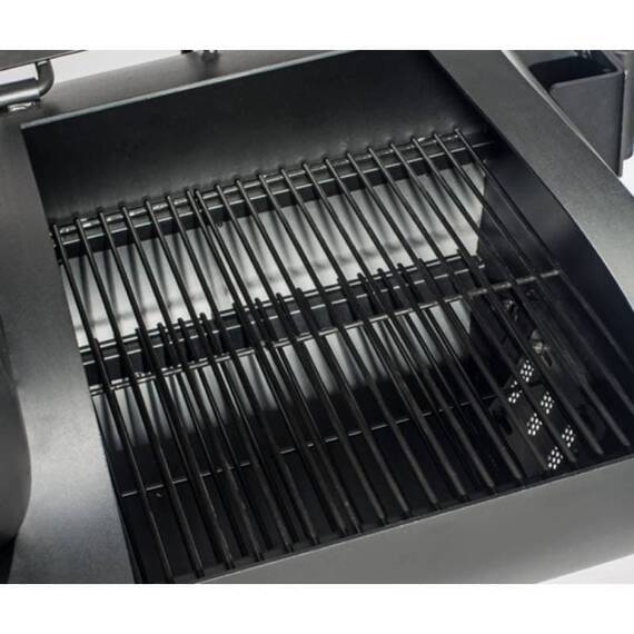 Gratar pe carbuni cu afumatoare, realizat din otel, functii 4 in 1, afumare directa, afumare indirecta, grill in stil american si afumare la rece, manere inox, dimensiune 117x125,5x83,5 cm - 2- Roveli