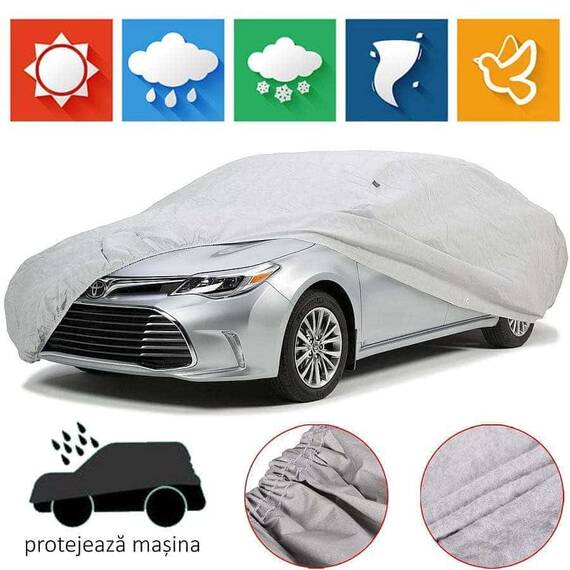 Prelata energy impermeabila auto pentru berlina cu vizitare usa sofer.marimea - 5.3x2.0x1.5 m - 3- Roveli