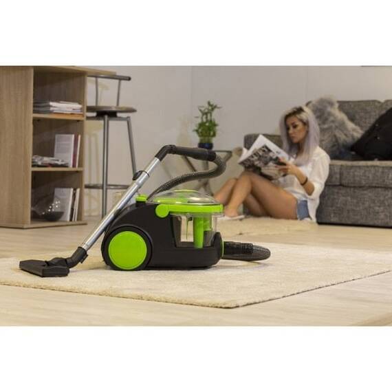 Aspirator Studio Casa, cu filtrare prin apa, fara sac, 2 l, 2400 W, filtru HEPA, sistem Vacuum Lock, sistem Double Suction - 4- Roveli