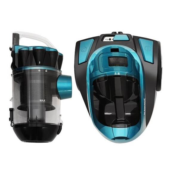 Aspirator Albatros, ciclonic, aspirare uscata, motor performant, Eco-type, 900 W, 2 litri, filtru hepa, tub metalic telescopic - 5- Roveli