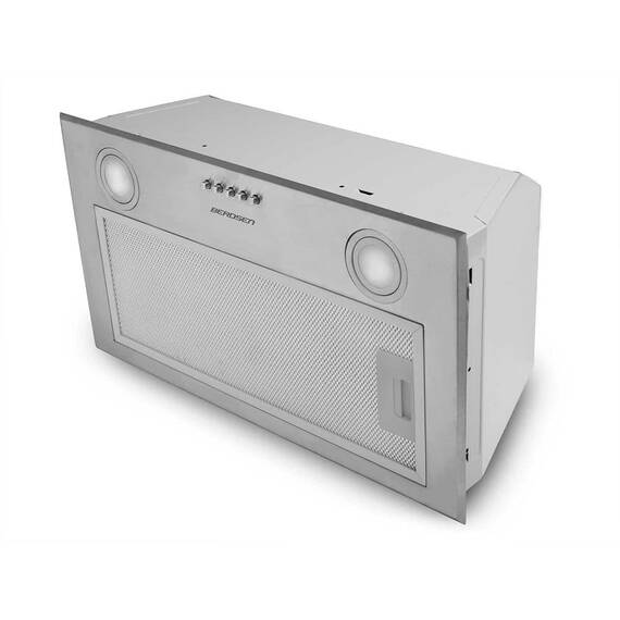 Hota incorporabila, din otel inoxidabil, 380m3/h, 120W, filtru de grasime din aluminiu, buton de control, 60x30 cm, argintie - 6- Roveli