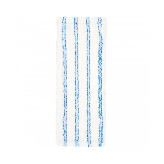 ​Set de curatenie profesional DacEnergy©, maner din aluminiu, mop plat din microfibra cu lungimea de 40 cm, storcator tip presa, galeata cu 2 compartimente, albastru - 3- Roveli