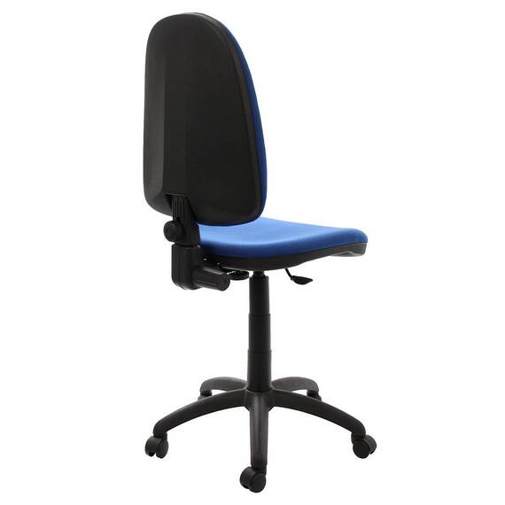 Scaun DacEnergy©, rotativ, ergonomic, reglabil pe inaltime, dimensiuni 115x47x57 cm, tapiterie din stofa, culoare albastru deschis - 3- Roveli