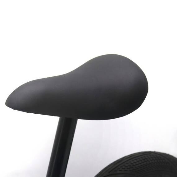 Bicicleta cu echilibru pentru copii DacEnergy©, din metal, fara pedale, design modern, 72 x 35 x 58 cm, negru si alb - 2- Roveli