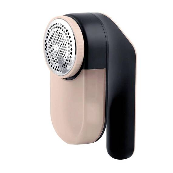 Aparat de curatat scame electric, lame din otel inoxidabil, ecran LCD, 3 niveluri de intensitate a puterii, recipient mare de 120 ml, baterie 2000 mAh, negru si roz - - Roveli