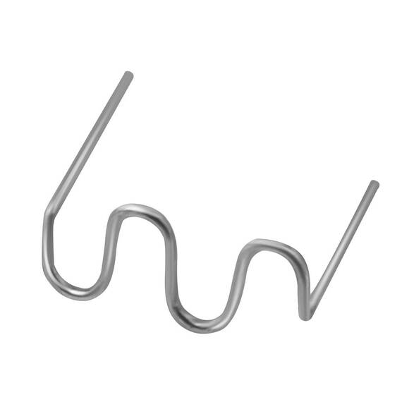 Set capse pentru aparat de sudura plastic, fabricat din metal de cea mai inalta calitate, rezistent la rugina, 8 mm, unda larga, tip A, 600 buc - - Roveli