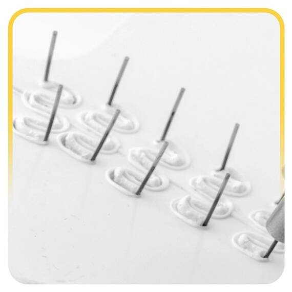 Set capse pentru aparat de sudura plastic, fabricat din metal de cea mai inalta calitate, rezistent la rugina, 8 mm, unda larga, tip A, 600 buc - 3- Roveli