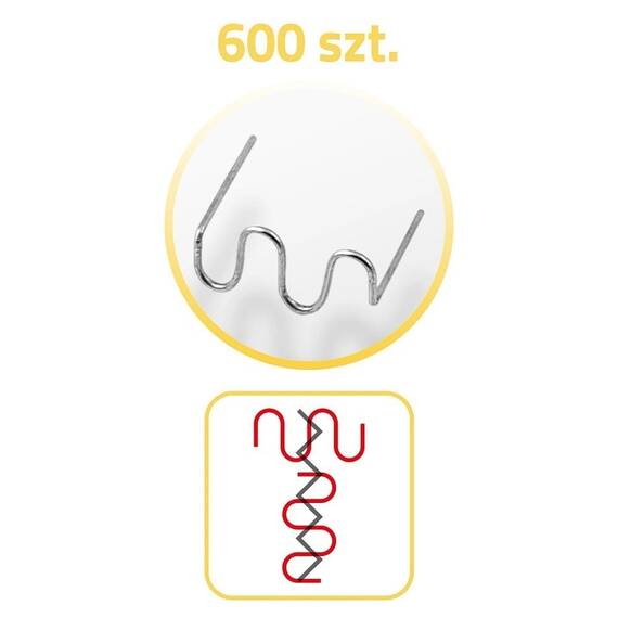 Set capse pentru aparat de sudura plastic, fabricat din metal de cea mai inalta calitate, rezistent la rugina, 8 mm, unda larga, tip A, 600 buc - 4- Roveli