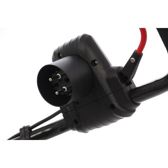 Masina de tuns iarba, electrica, motor puternic de 1400 W, maner central, 6 inaltimi de taiere cuprinse intre 2.5 si 7.5 cm, roti de deplasare, functia de maruntire iarba, 35 l - 3- Roveli