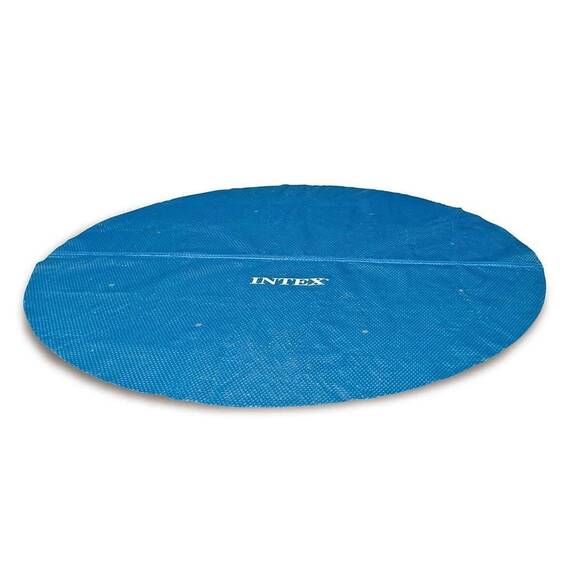 ​Prelata solara pentru piscina Intex, grosimea 150g/m², ajuta la incalzirea si mentinerea temperaturii apei, 488 cm, albastru - - Roveli