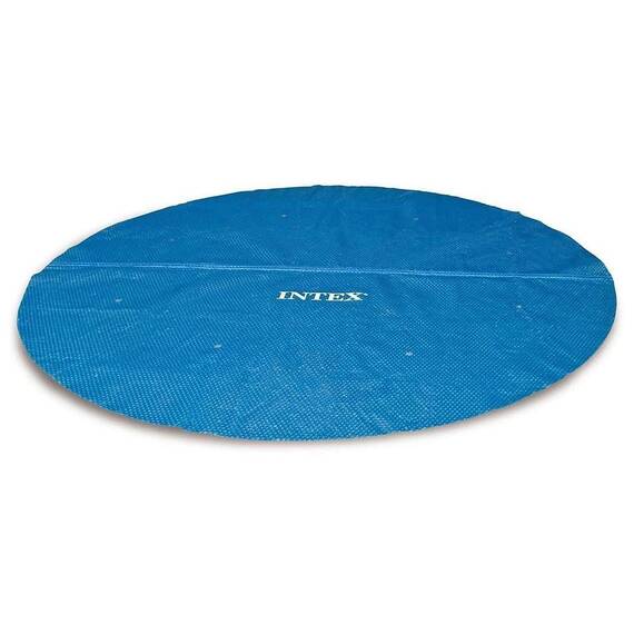 ​Prelata solara pentru piscina Intex, grosimea 150g/m², ajuta la incalzirea si mentinerea temperaturii apei, 549 cm, albastru - - Roveli