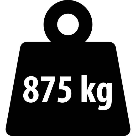 ​Set raft metalic, realizat din MDF si profile zincate, 5 polite, capacitatea 175 kg polita, 875 kg total, 180 x 90 x 40 cm, gri, 2 bucati - 2- Roveli