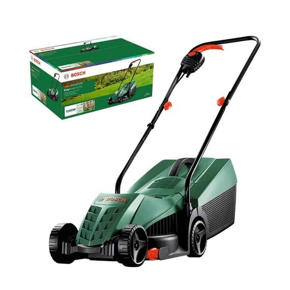 ​Masina de tuns iarba Bosch, motor electric, 1200 W, latime de taiere de 32 cm, tehnologia GrassCombs, capacitate sac colector 31 l - 2- Roveli