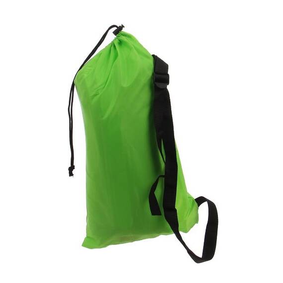 ​Saltea gonflabila, confectionata din poliester, pentru camping, 1 persoana, 260 x 70 cm, verde - 2- Roveli